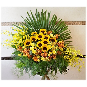 OP19  新店開張 祝賀花籃